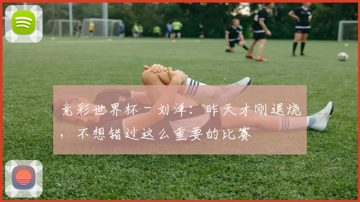 竞彩世界杯 - 刘洋：昨天才刚退烧，不想错过这么重要的比赛